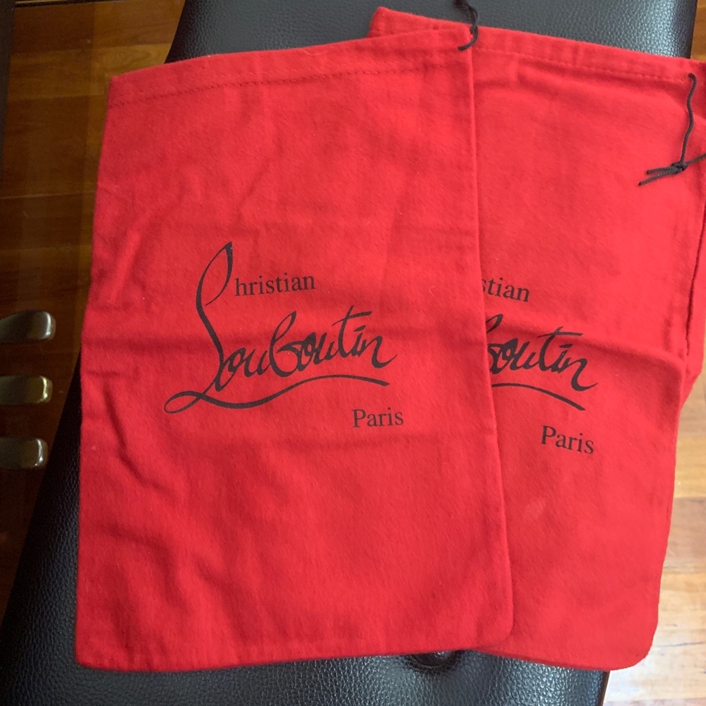 New Auth Christian Louboutin Shoe Dust Bags